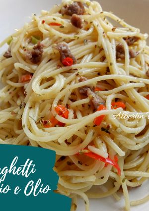 Foto resep Spaghetti Aglio e Olio