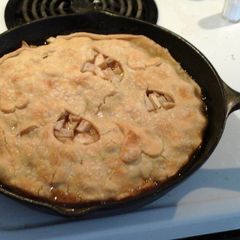 A picture of Iron Skillet Apple Pie.