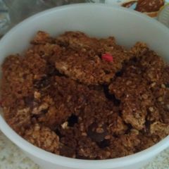 A picture of ~Chocolate Chip Granola Bars~.