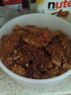 A picture of ~Chocolate Chip Granola Bars~.
