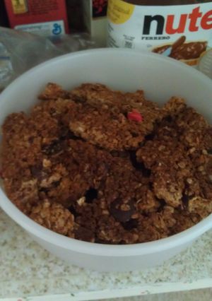 A picture of ~Chocolate Chip Granola Bars~.
