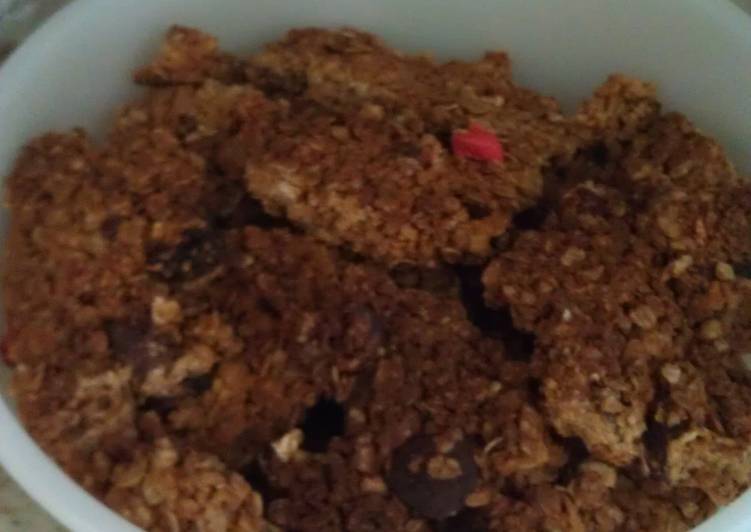 Recipe: Yummy ~Chocolate Chip Granola Bars~