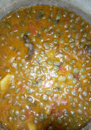 A picture of Coconut pigeonpeas.