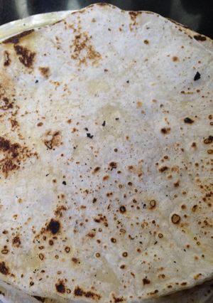 A picture of Fine atta Ki roti.