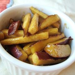 A picture of Sweet Potato Daigaku-Imo Style in 5 minutes.