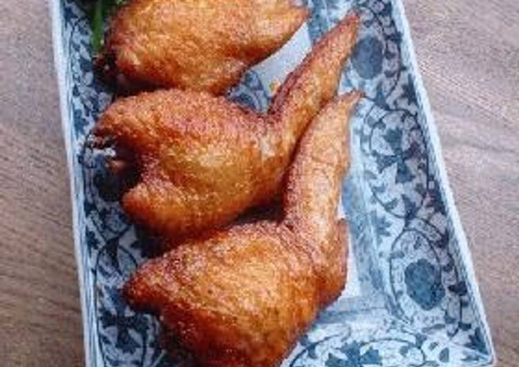Recipe of Favorite Chicken Wing Gyoza (with chicken de-boning instructions)