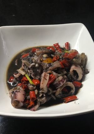 Foto resep Cumi dengan tinta