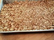 A picture of peanut butter granola