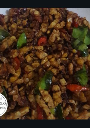 Foto resep Kering tempe pedas garing