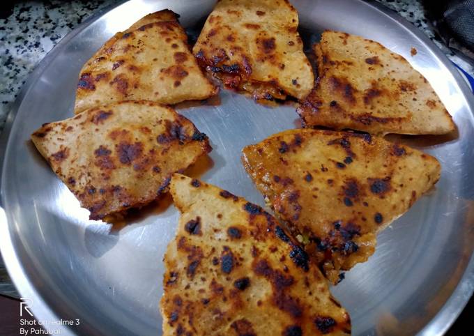 Recipe of Quick Leftover chapati toast
