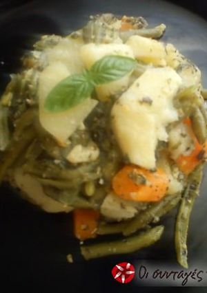 Φωτογραφία της συνταγής Πατατοσαλάτα με pesto βασιλικού