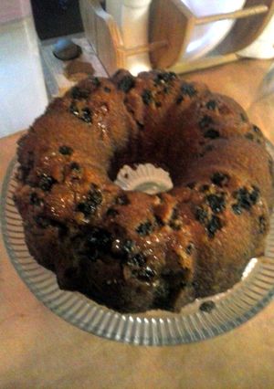 A picture of Jam Cake.