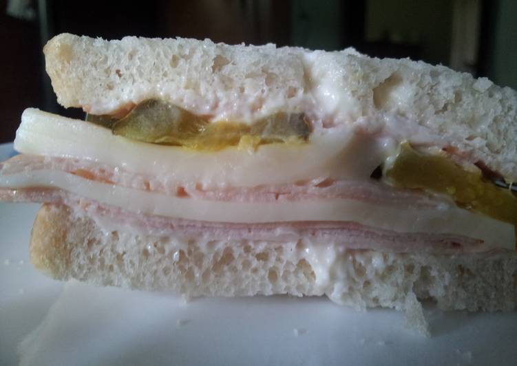 Simple Way to Make Speedy Big flavor turkey sandwich