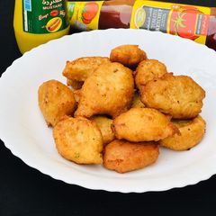 A picture of Yam akara.
