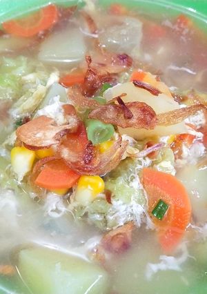 Foto resep Sup Telur