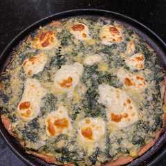 Una foto de Tarta de hojas mixtas