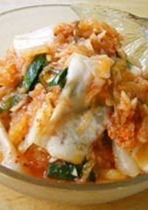 A picture of Storeable Homemade Cabbage Kimchi.