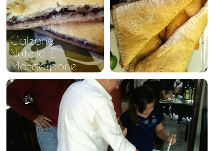 Step-by-Step Guide to Make Tootie&#39;s Calzone Nutella E Mascarpone Appetizing
