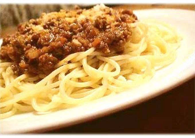 Recipe of Favorite Superb Meat Sauce