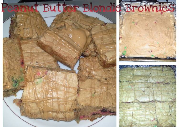 Recipe of Homemade Blondie Brownies