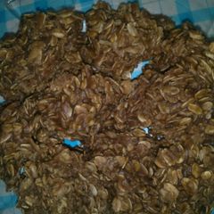 A picture of Chocolate peanut butter macaroons.