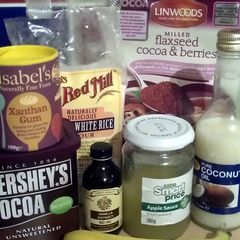 A picture of Vickys Healthy Ingredient Substitutions!.