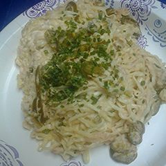 A picture of Stirfried spicy tuna salad.