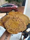 Carrot and Oat Flat Bread