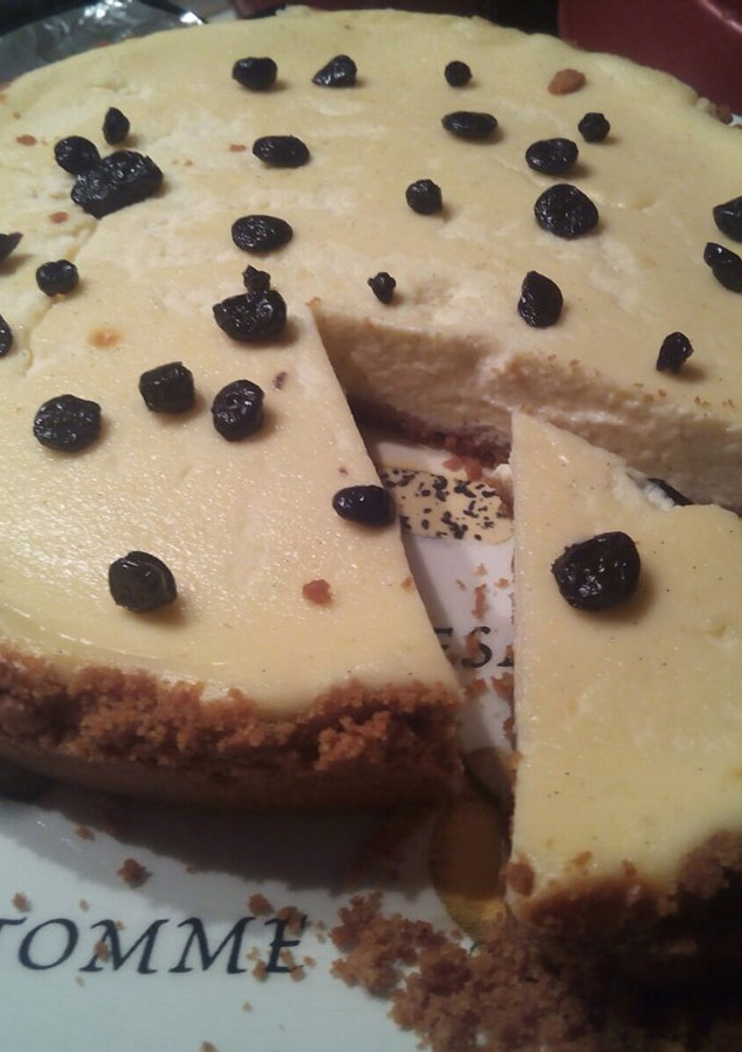 Una foto de Tarta de queso estilo Manhattan