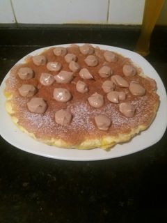 Una foto de Pastel mágico