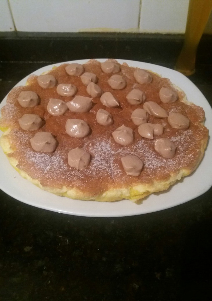 Una foto de Pastel mágico