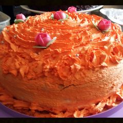 A picture of AMIEs ORANGE Chiffon Cake.