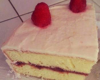 Popular Recipe BerryLemon Yellow Cake Most Delicious