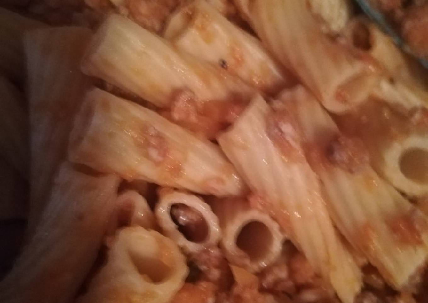 Pasta a la boloñesa