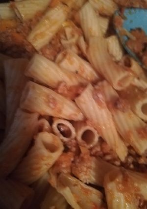 Una foto de Pasta a la boloñesa
