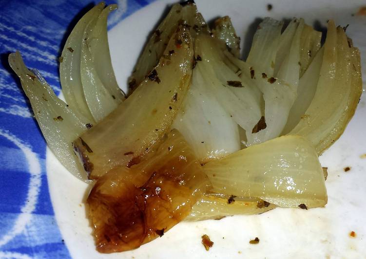 Barbecue Steamed Onions