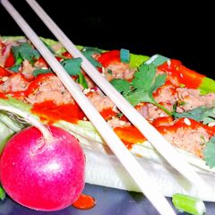 Mike's Easy Spicy Tuna Wraps A picture of Mike's Easy Spicy Tuna Wraps.