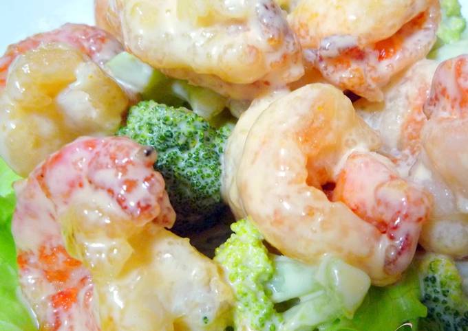 Tasty Non-Fried ☆ Shrimp in Mayonnaise Sauce