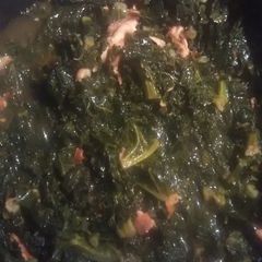 A picture of Bri's Southern Style Kale.