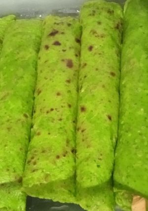 Una foto de Canelones de espinaca