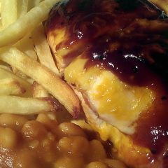 A picture of Vickys British 'Pub Grub' Hunters Chicken GF DF EF SF NF.