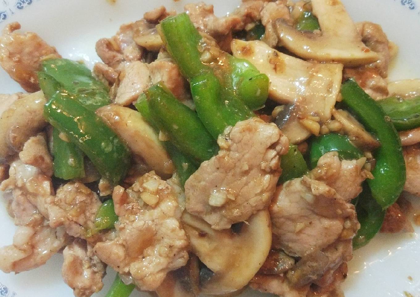 Oseng Babi Paprika