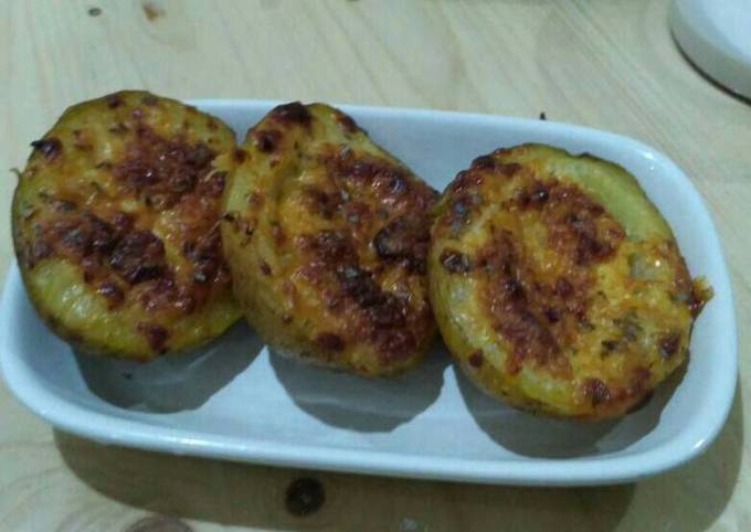 Cara Gampang Menyiapkan Bake potato cheese Anti Gagal