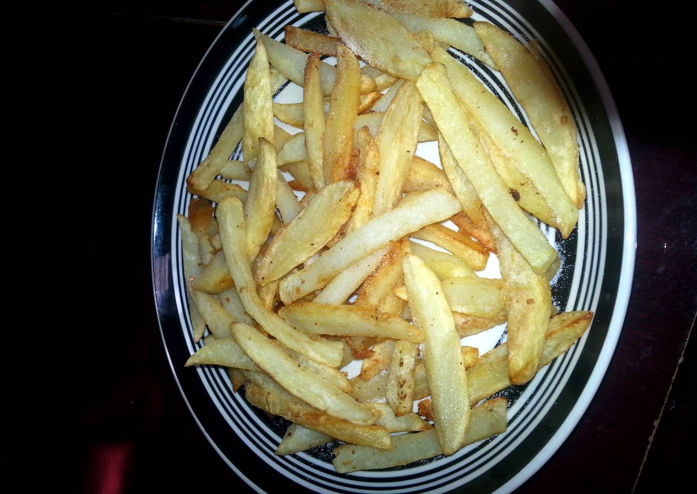 Quick and easy french fries