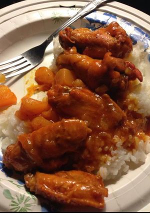 A picture of Island Chicken (Rican style).