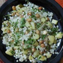 A picture of Sabudana Khichdi.