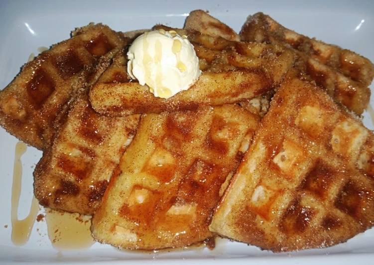 Step-by-Step Guide to Make Speedy Mexi Churro Waffles