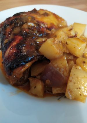 Une photo de Poulet Tikka-massala