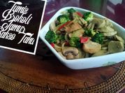Gambar tumis jamur kancing dan bakso