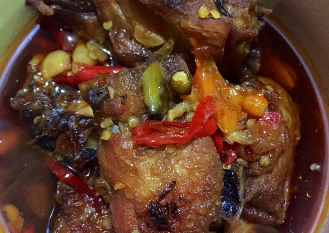 Ayam Goreng Kecap Pedas